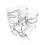 Insulated Cups Waxed for Hot Beverages 8oz 230ml [Pack 34]